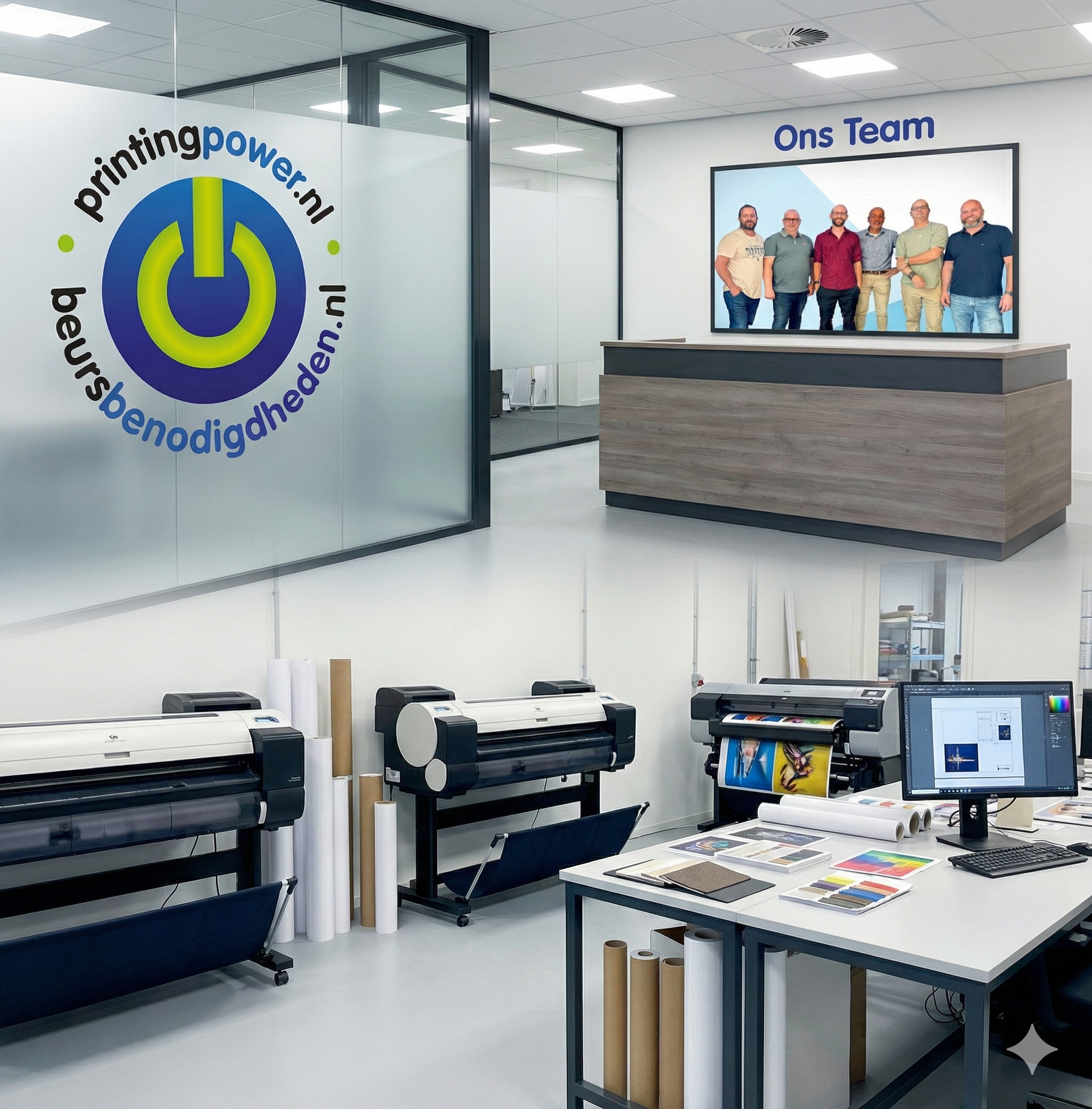 Klantenservice en drukwerkadvies bij Printing Power
