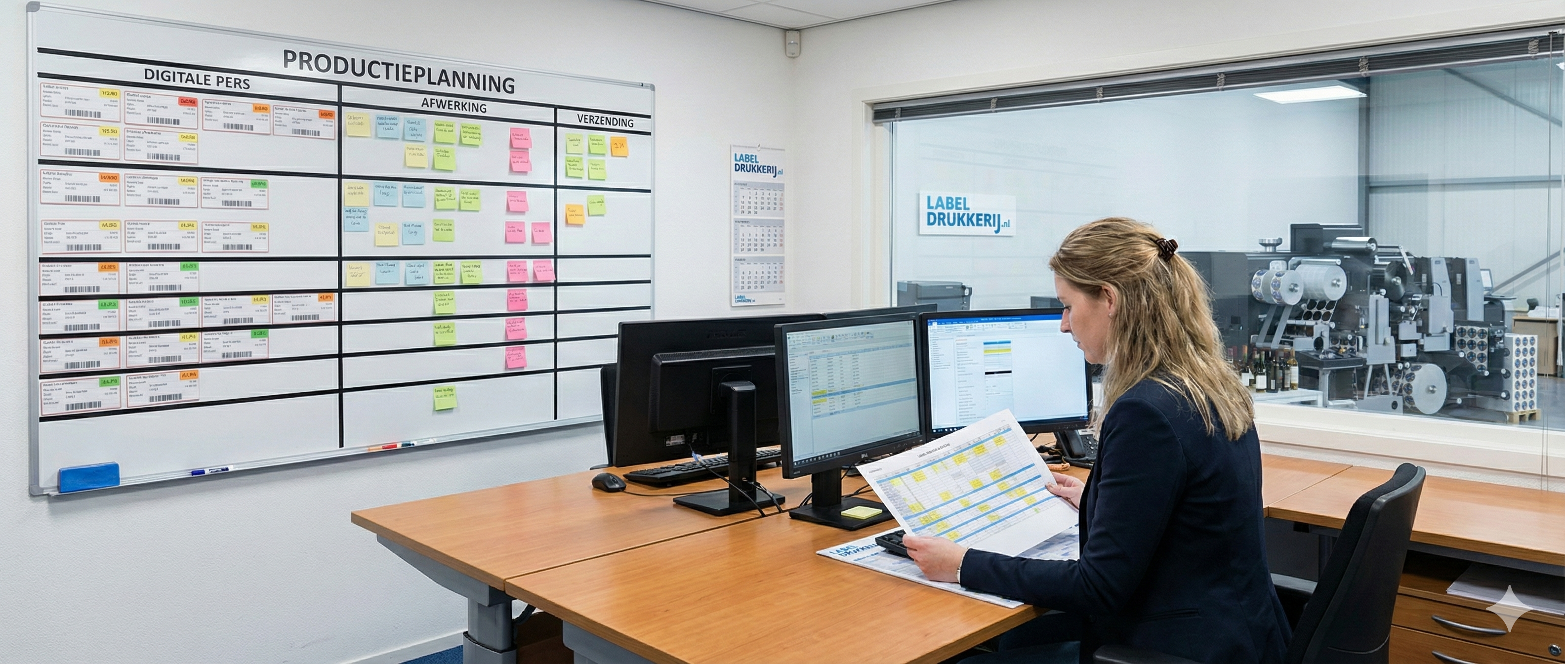Planning en productie van drukwerk